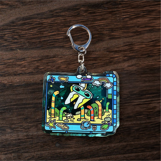 Acrylic Keychain_fishtank