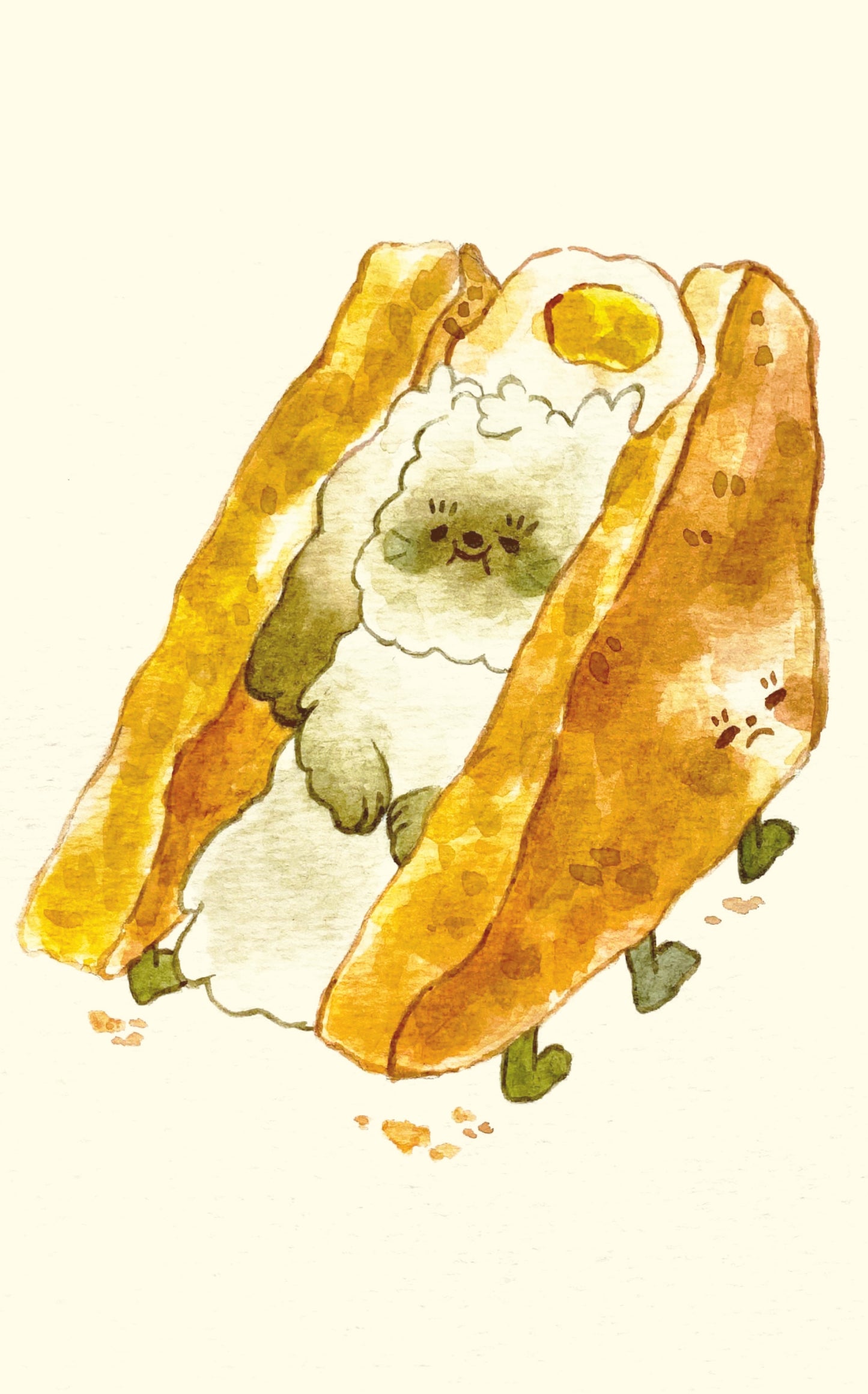 Otter and Doggo Double Side Print