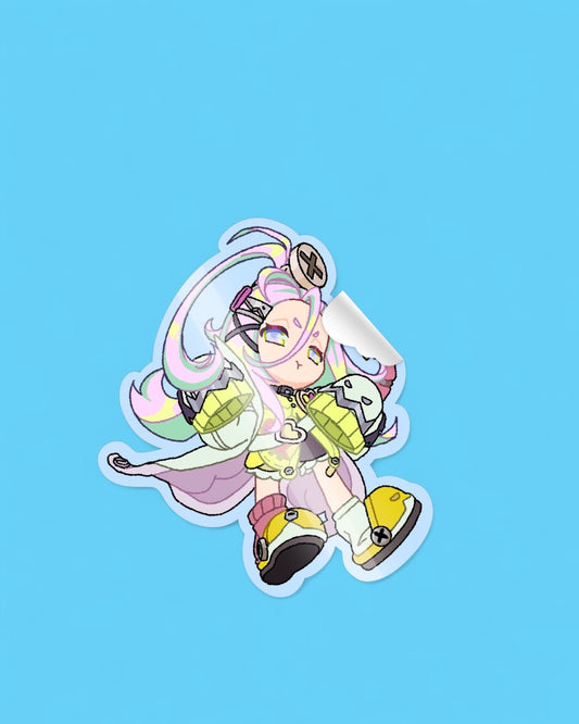 Genshin Impact fanart sticker Aino