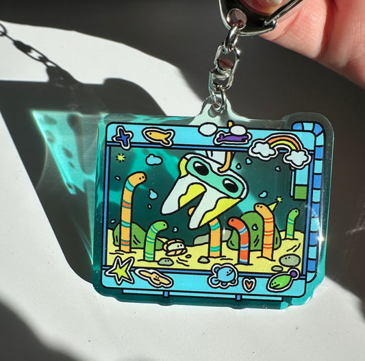 Acrylic Keychain_fishtank