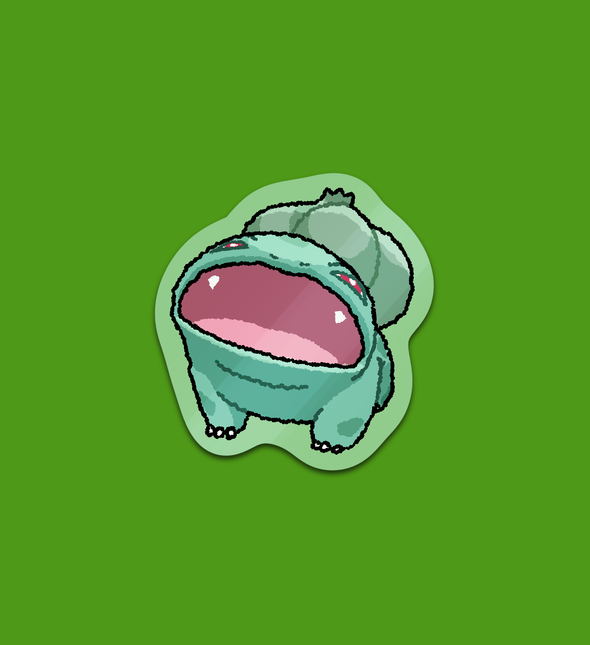 I want em all starters sticker meal