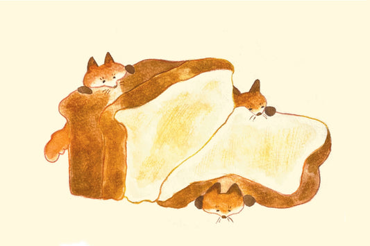Fox Bread Print