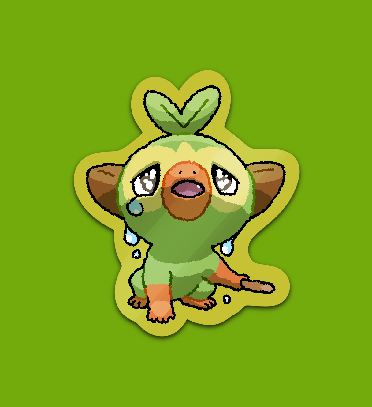 I want em all starters sticker meal