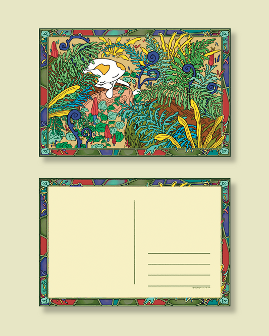 Moss the quiet hideout – Art Postcard