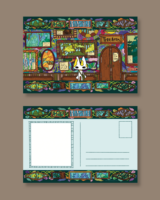 Moss Tree Museum – Art Postcard