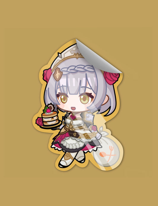 Genshin Impact fanart sticker Noelle
