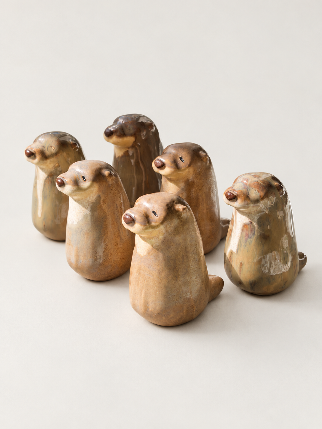 Handmade Ceramic Omikuji_Otter