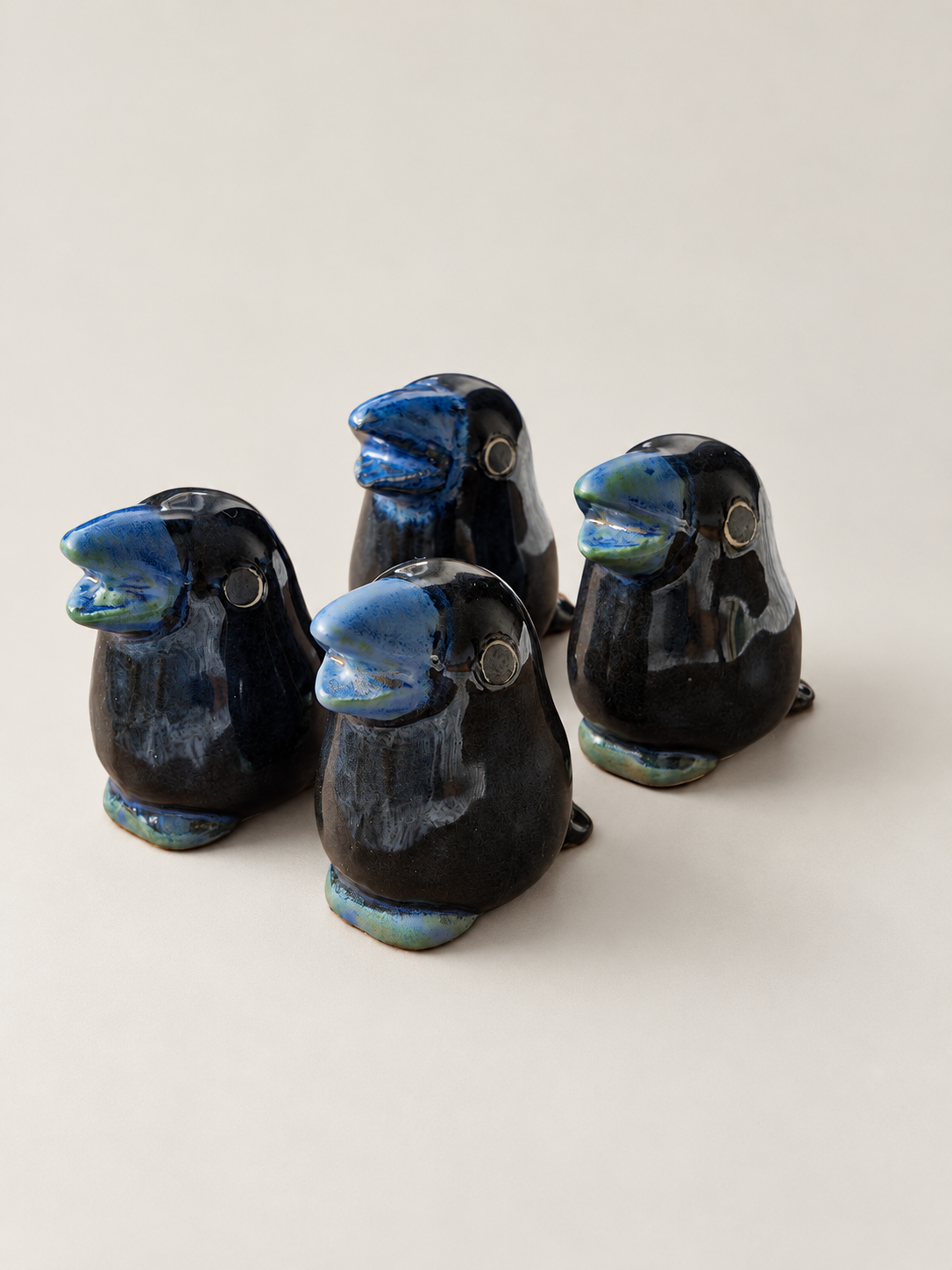 Handmade Ceramic Omikuji_Crow