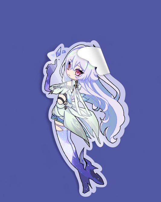 Genshin Imapct fanart sticker Skirk