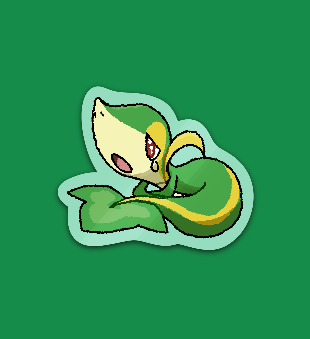 I want em all starters sticker meal