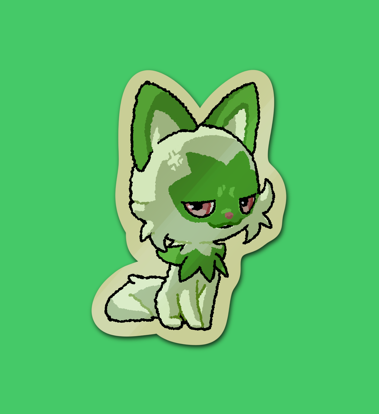 I want em all starters sticker meal