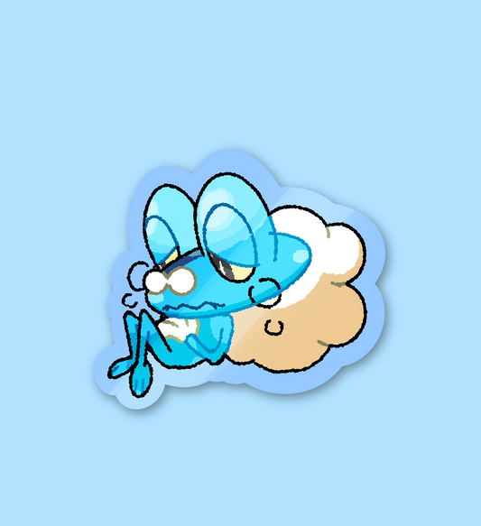 Froakie Pokemon Sticker