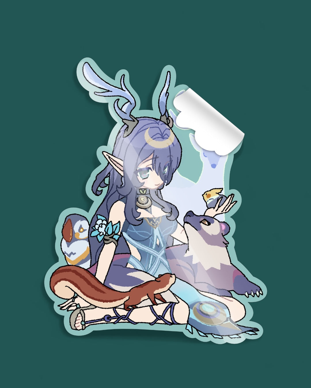 Genshin Impact Lauma sticker