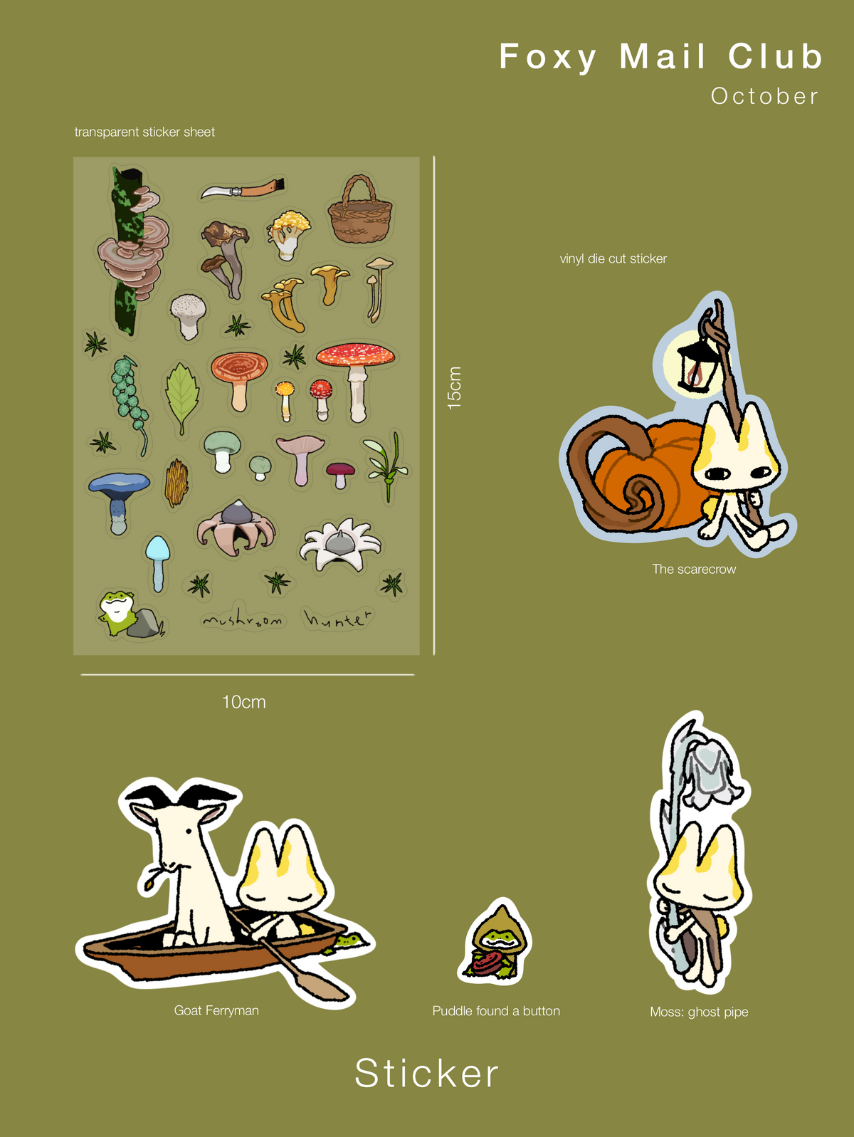Monthly Foxy Mail Club
