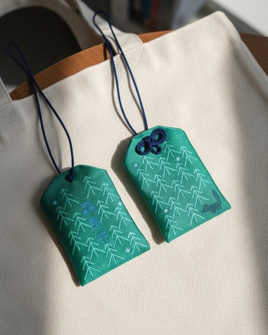 Forest Breath Omamori — A Charm for Rest & Renewal
