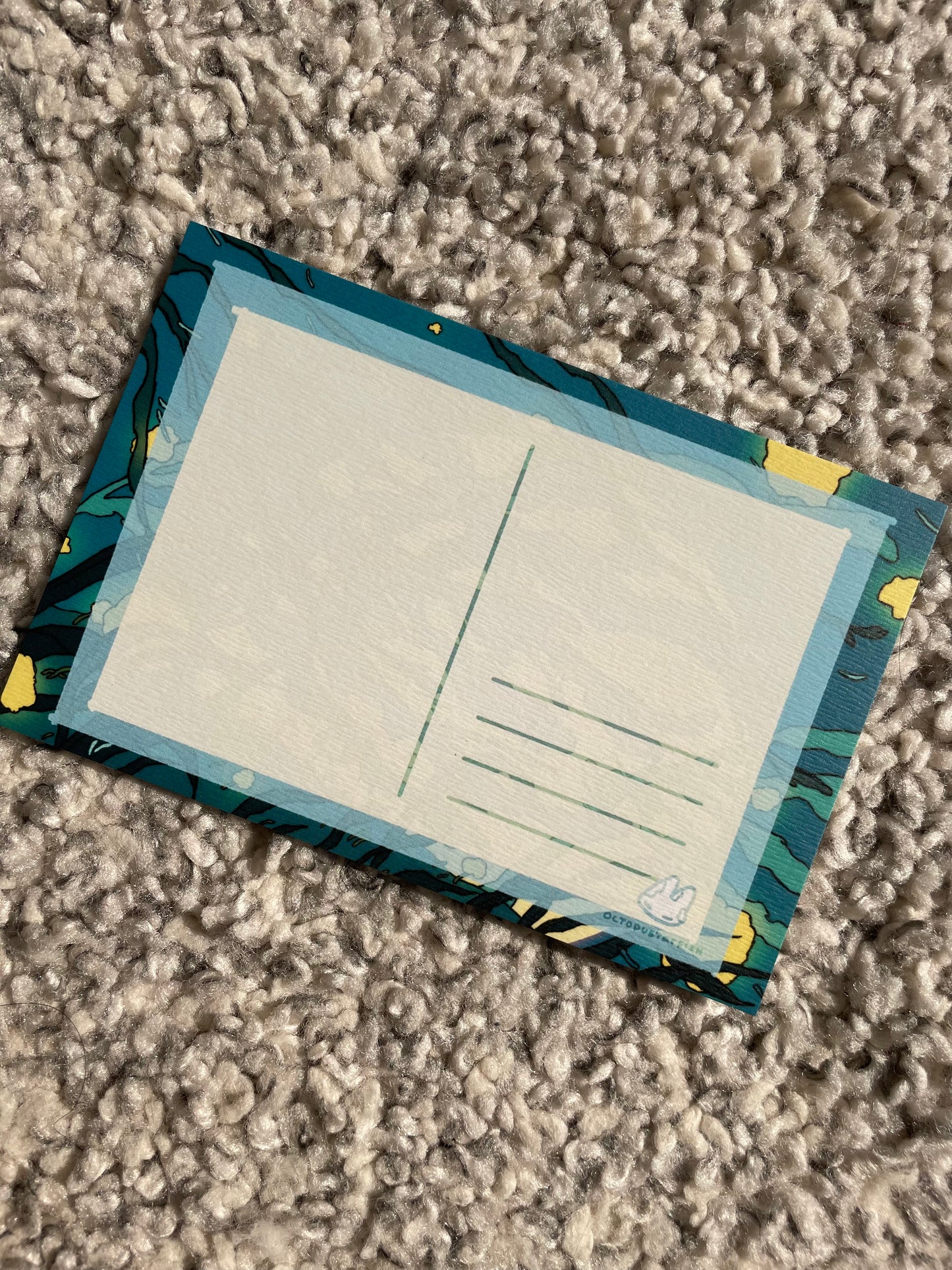 Moss windy – Art Postcard