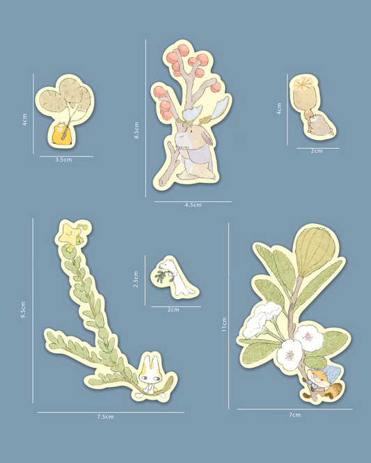 Winter Gift sticker Pack